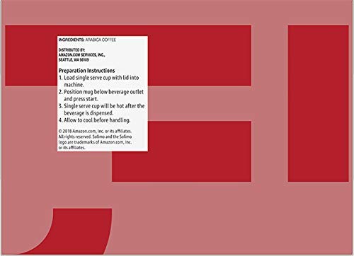 Amazon Brand - Solimo Dark Roast Coffee Pods, French Roast, Compatible with Keurig 2.0 K-Cup Brewers, 24 Count (Pack of 2)