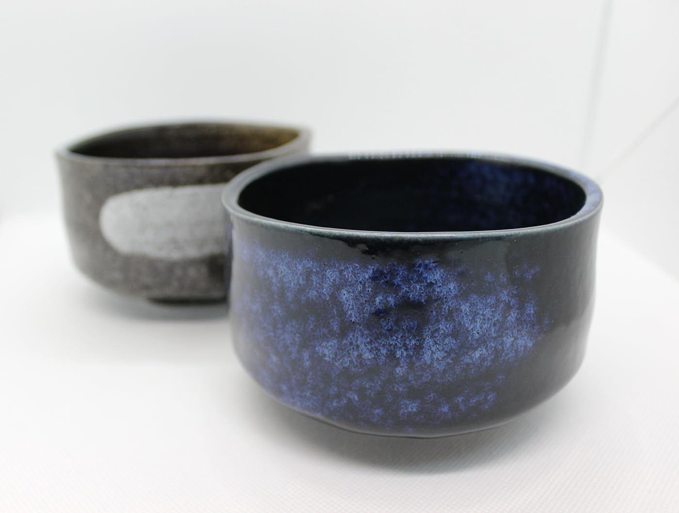 Japanese Traditional Handcrafted Mino Matcha Chawan Tea Bowl Cup Ceremony Tableware Pottery (Seikingama)