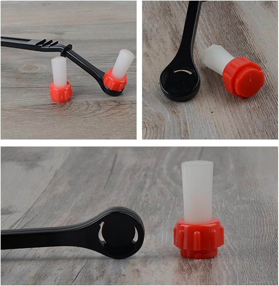 Espresso Machine Cleaning Brush Kit - CAFEMASY 6pcs Replacement Coffee Cleaning Brush Head