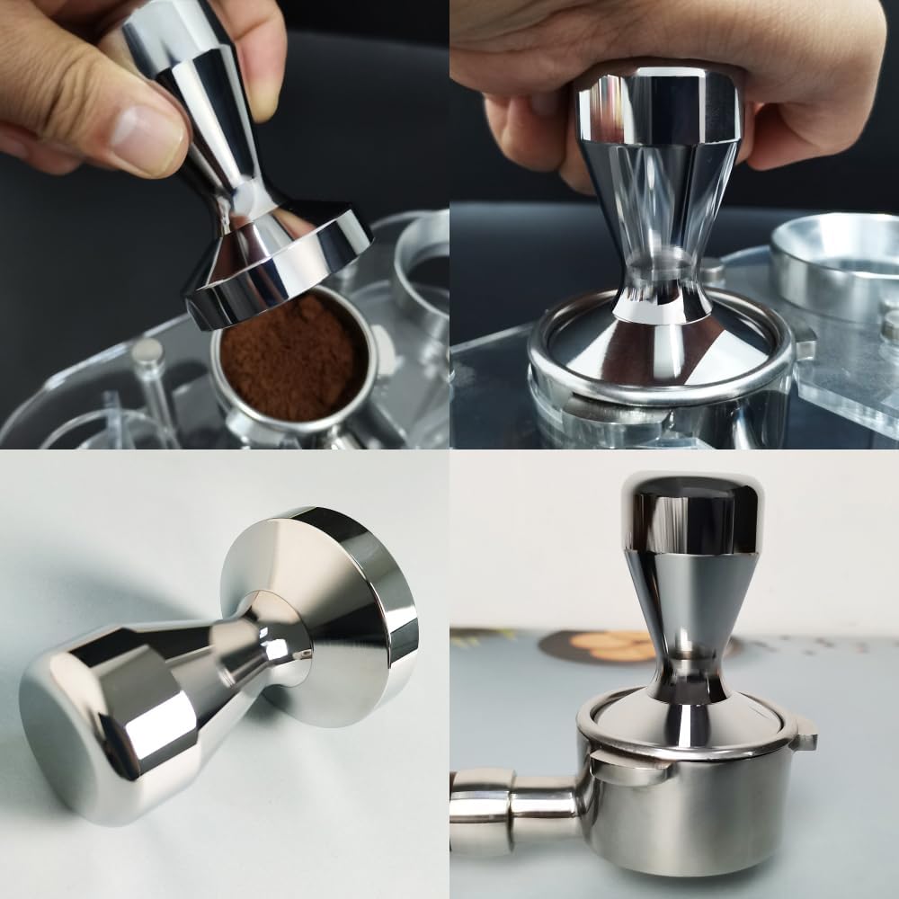 Coffee Tamper 51mm,Espresso Coffee Tamper,Espresso Tamper 51mm Aluminum Alloy, 51mm tamper for 51mm portafilters