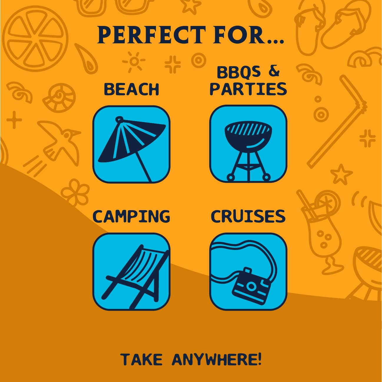 Lt. Blender's Pumpkin Spice in a Bag Cocktail Mixer - Each Bag Makes 1/2 Gallon of Cocktails - Add Alcohol or make as a Mocktail (Pack of 3)