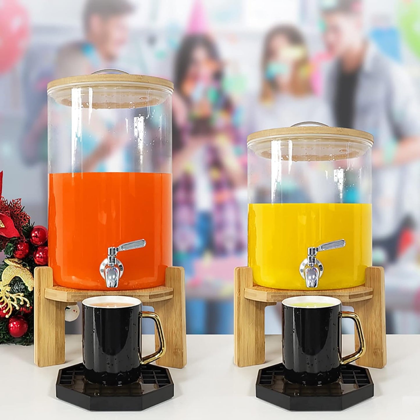 Coffee Countertop Octagon Drip Tray (4" - 3 pcs)