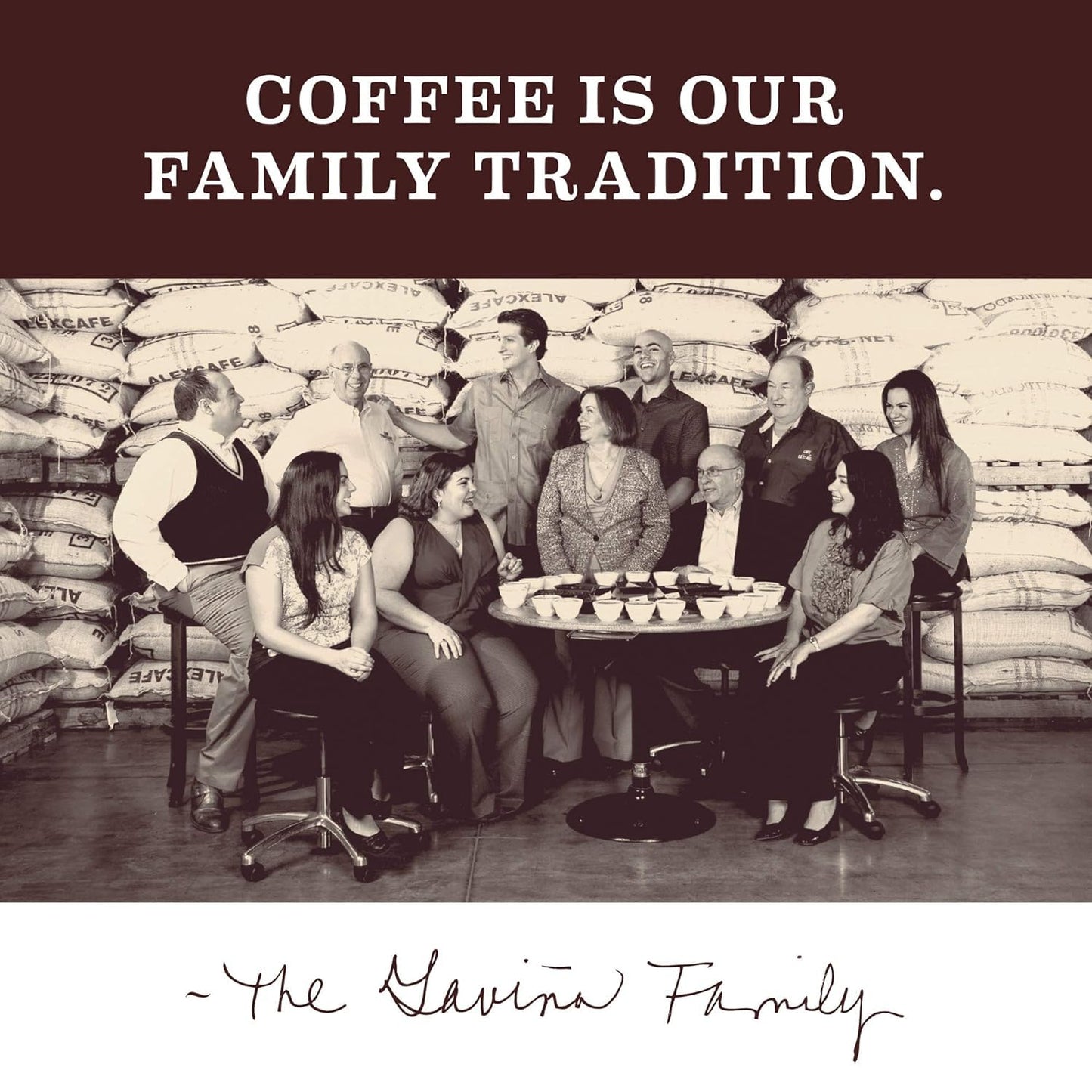 Café Gaviña Espresso, Whole Bean Dark Roast Coffee, 32 oz Bag