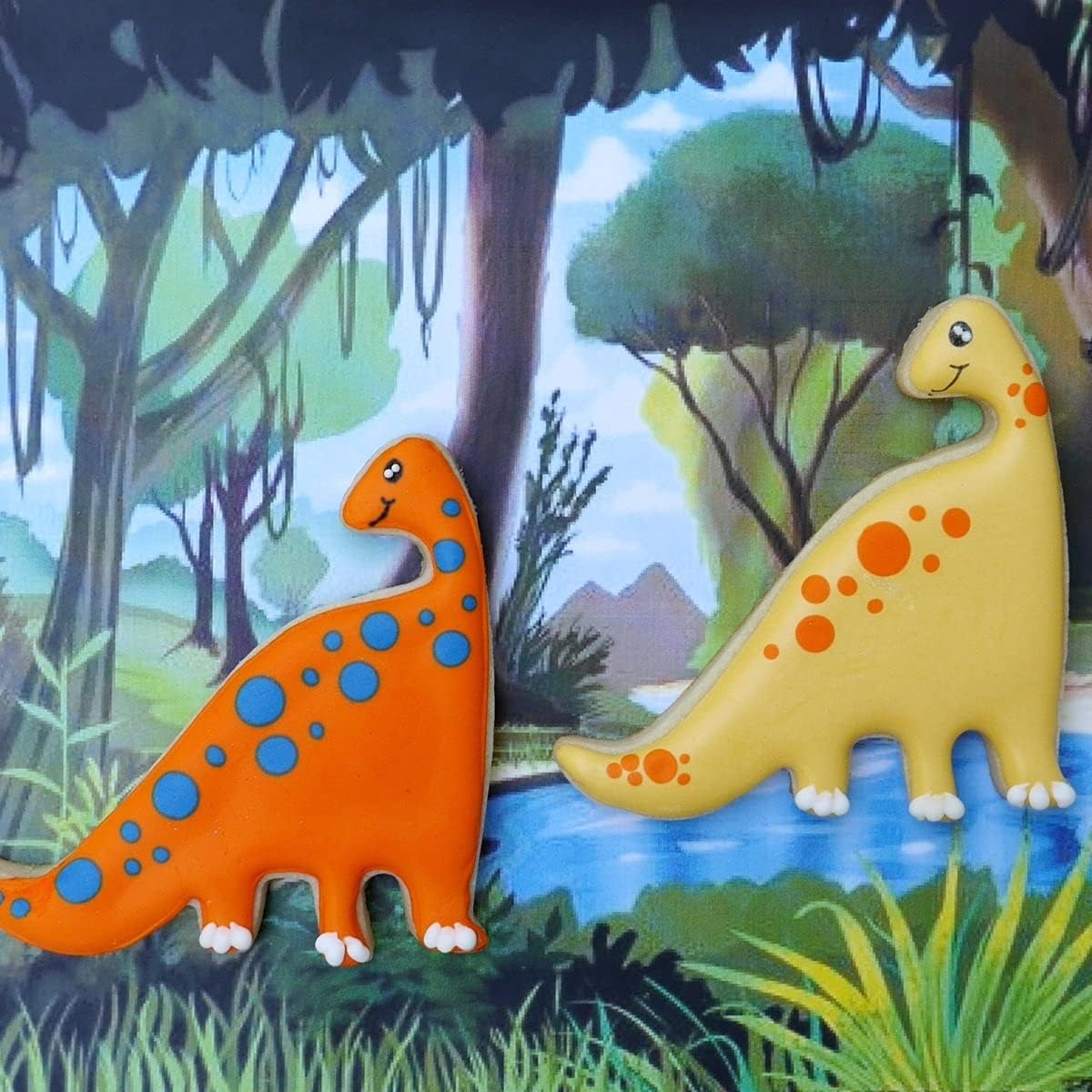 Dinosaur Cookie Cutter Set, 8 Piece, Stainless Steel