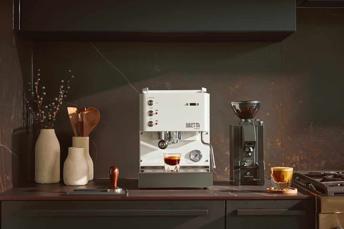 Diletta Mio Espresso Machine (White)