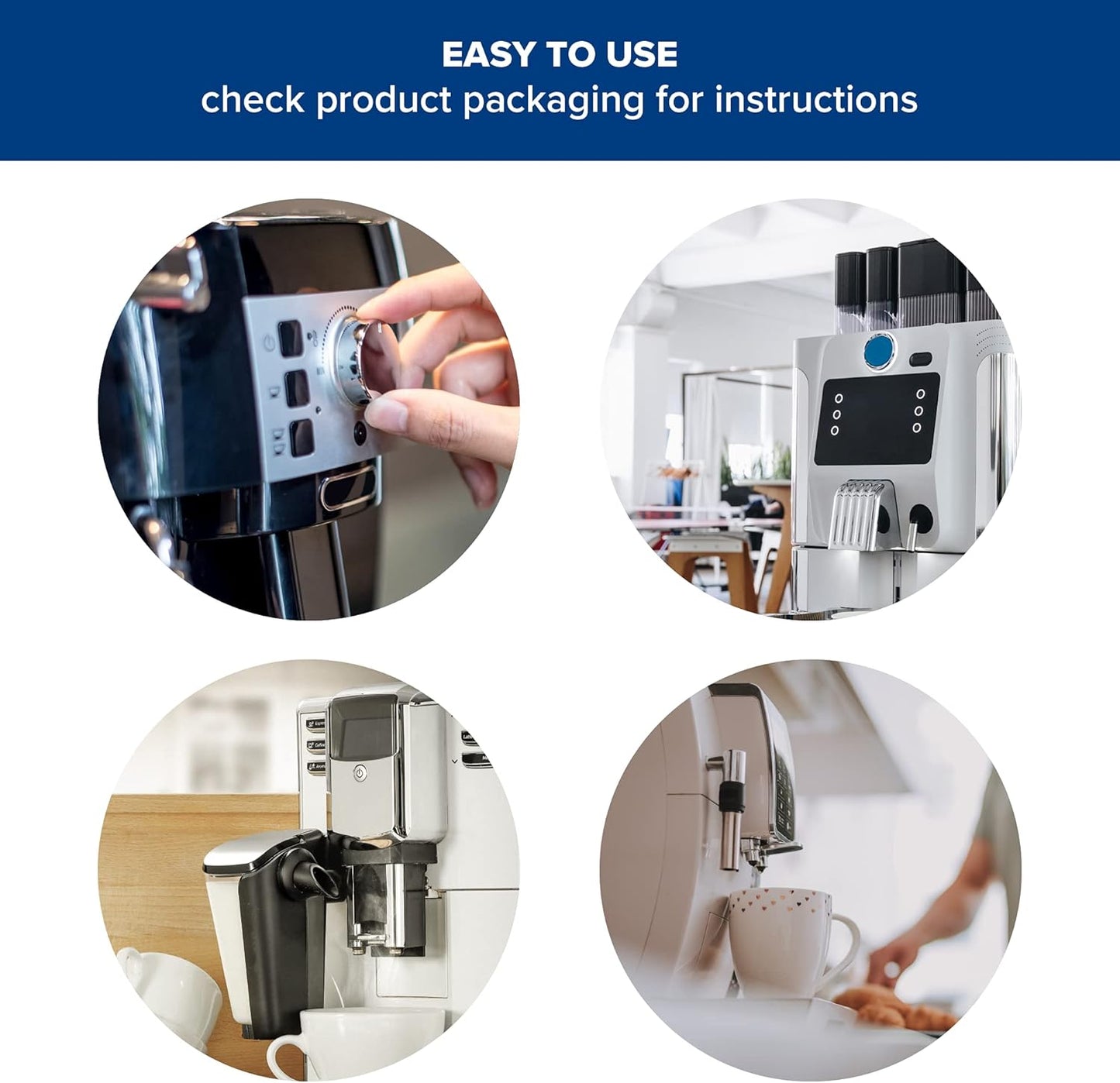 Durgol Espresso Machine and Coffee Maker Cleaning Tablets, 10 count (Pack of 2)