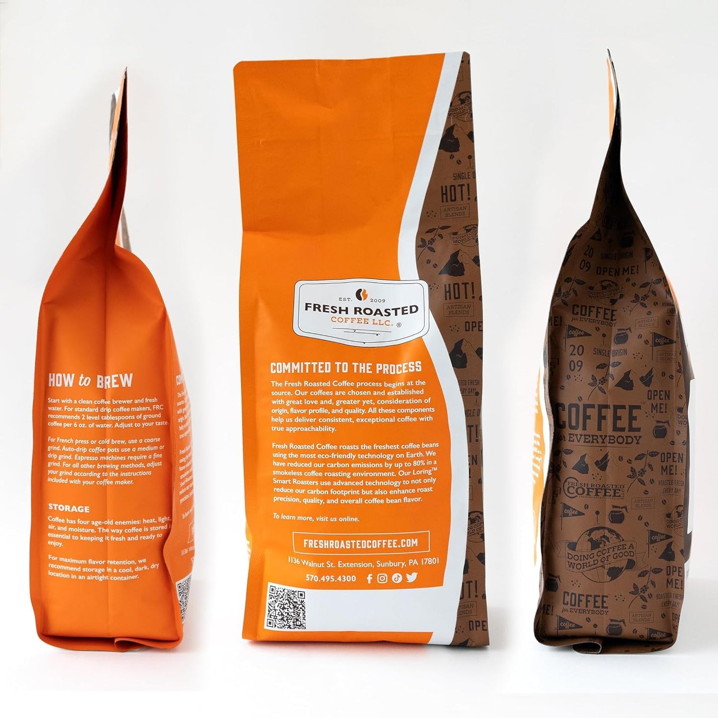 Fresh Roasted Coffee, Dark Guatemala Huehuetenango | 5 lb (80 oz) | Single Origin | Dark Roast | Kosher | Ground