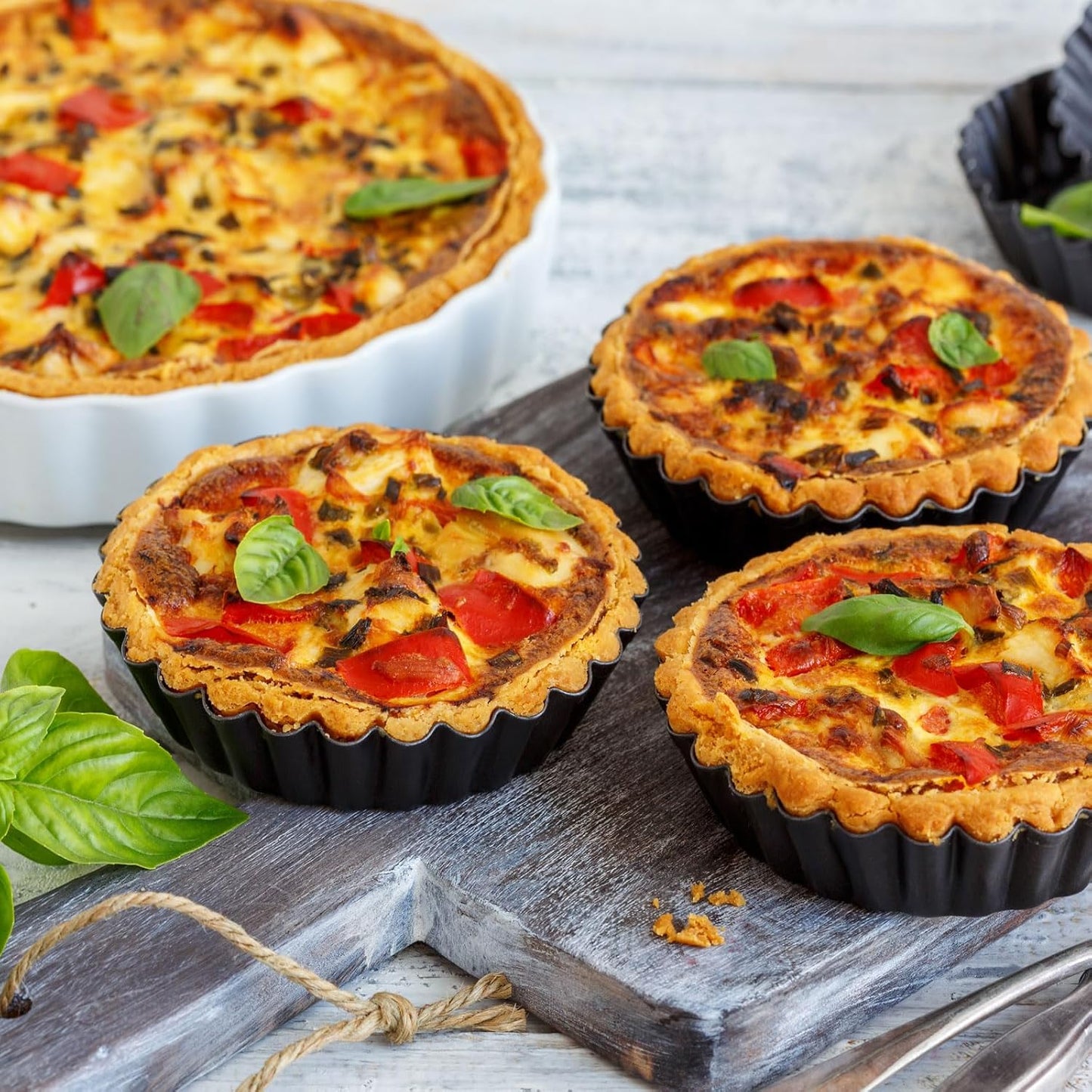 uxcell 36Pcs Silicone Cupcake Baking Cups, Silicone Muffins Liners Non-Stick Square Baking Cups, for Cooking Eggs Baking Muffins and Make a Cake(Red)