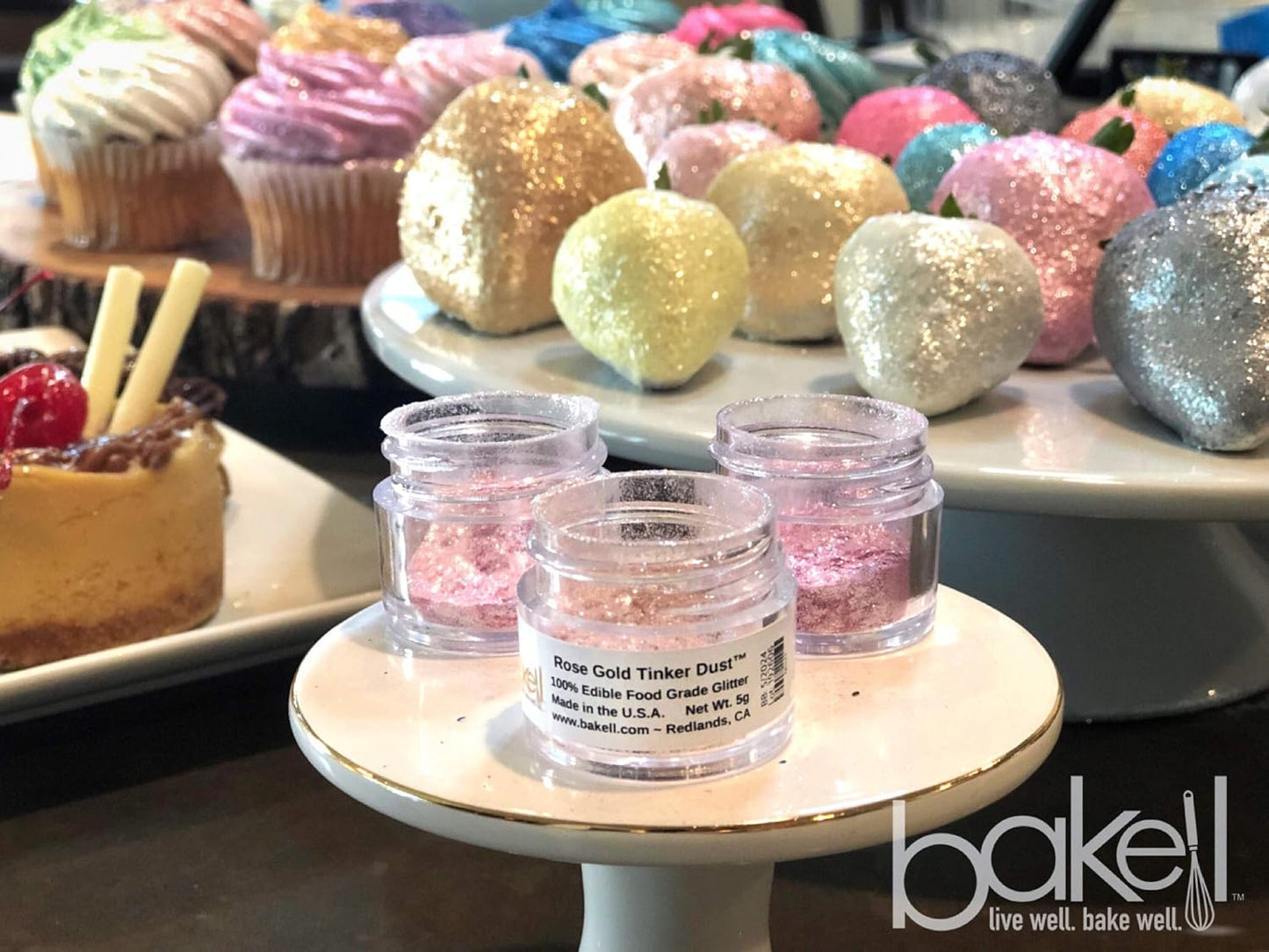 Bakell Leaf Green Tinker Dust - (25g 1x Jar) | Bring a Natural Touch to Your Delicacies with Edible Glitter!