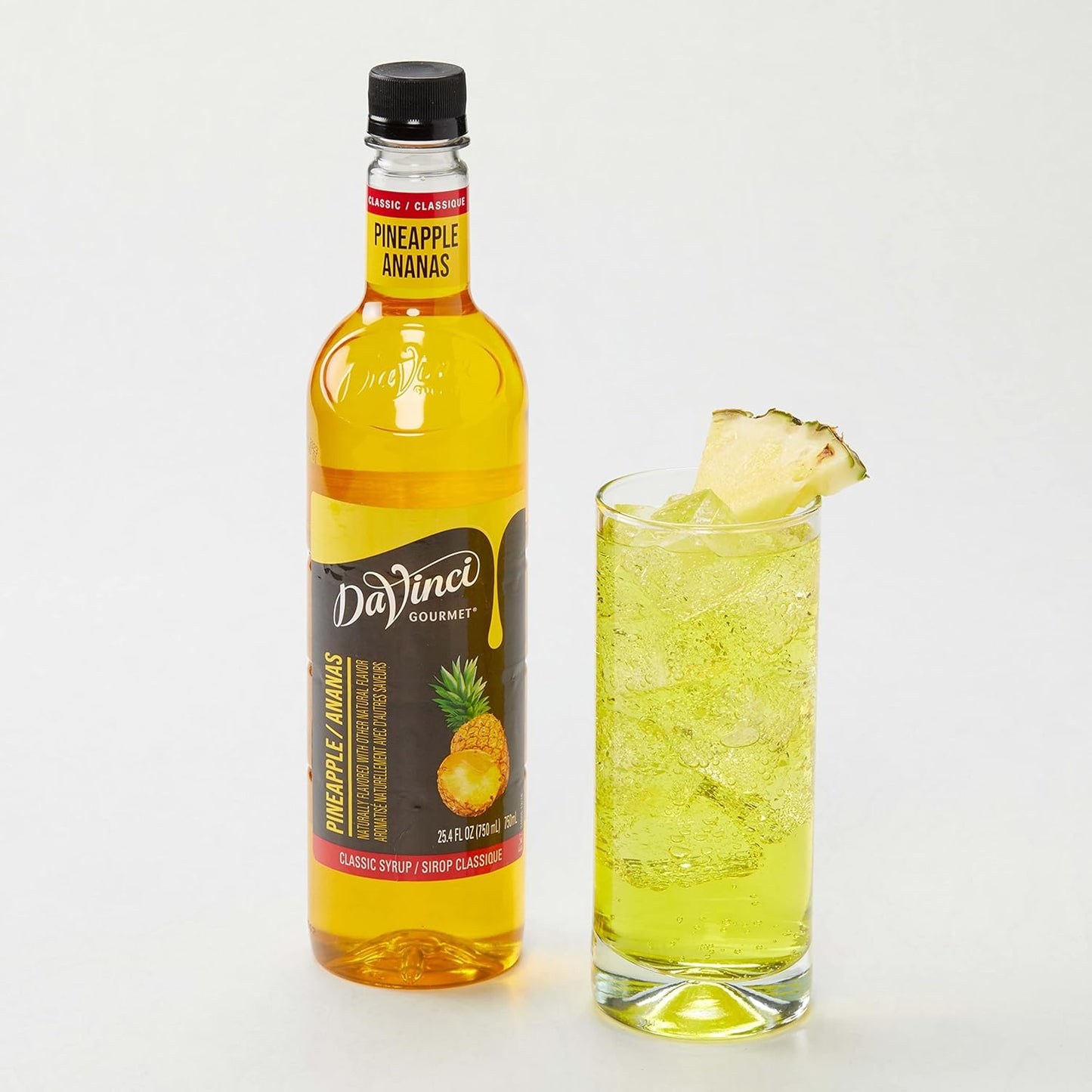 DaVinci Gourmet Classic Syrup, Fruit Variety Pack - Blueberry, Pineapple, Cherry, Coconut (Pack of 4)