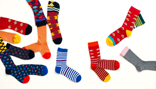 Socks as a Style Statement: How to Express Yourself Through Patterns & Colors