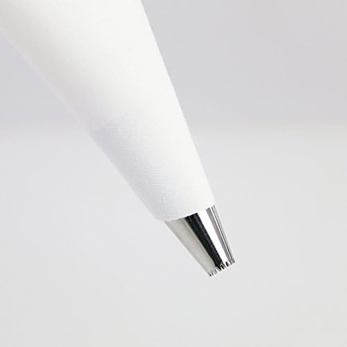 Jennice House Pastry Bags Set, 3 Pack of Reusable Cake Decorating Cotton Canvas Piping Icing Cupcake Bags in 3 Sizes -12 inch+14 inch+16 inch