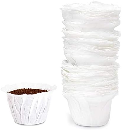 Cafe Filters Paper Liners for Reusable K Cup Coffee Pods by Perfect Pod - Fits All Brands, Compatible With All Refillable Capsules - Disposable Paper Filters (1,000-Ct)