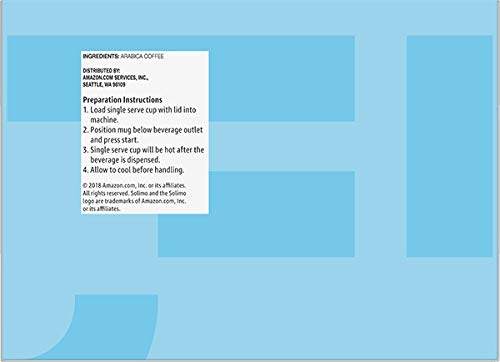 Amazon Brand - Solimo Light Roast Coffee Pods, Breakfast Blend, Compatible with Keurig 2.0 K-Cup Brewers, 24 Count