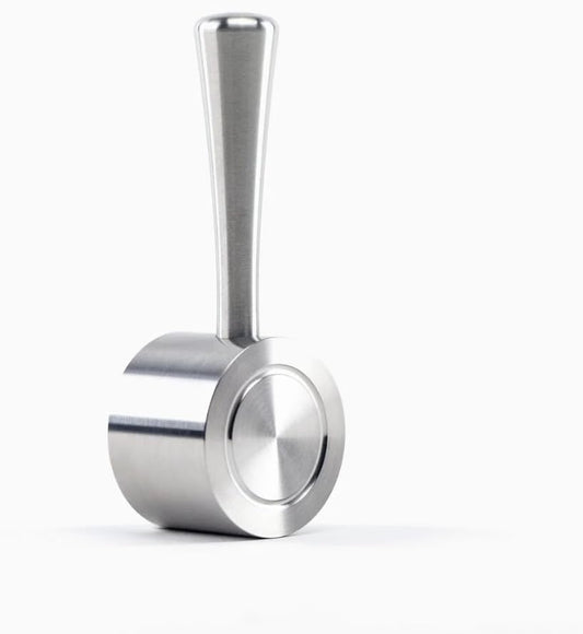 Crema Coffee Products Replacement Steam Lever for Breville Espresso Machines | Ergonomic Stainless Steel Design | Compatible with Barista Express, Infuser, Barista Pro | Easy Grip | Silver Finish