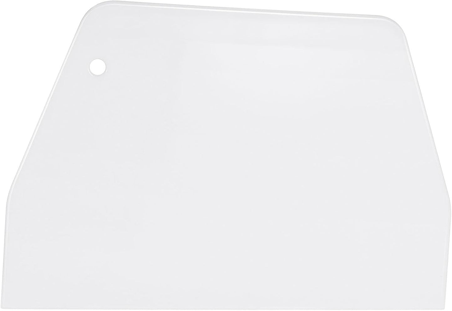 Cabilock 2pcs Cake Scraper Icing Smoother Flexible Plastic Cake Scraper Smoother for Bakery Pastry Cake Decoration Kitchen DIY Baking Tool