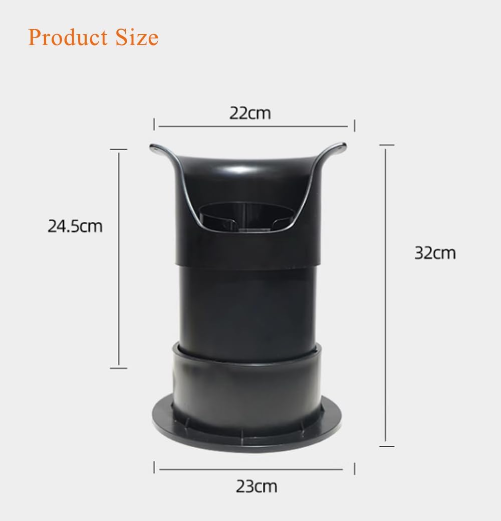 Automatic coffee grounds cleaning machine Coffee Grounds Handle Cleaner No Rag Wash Lazy Electric Home Commercial