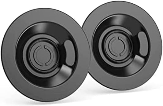 2Pcs Black Espresso Cleaning Disc for Select Espresso Machines,Accessories for Espresso Machine,Backflush Disc for Espresso Makers Comparable to Part Rubber Disks,Home and Kitchen (54mm)