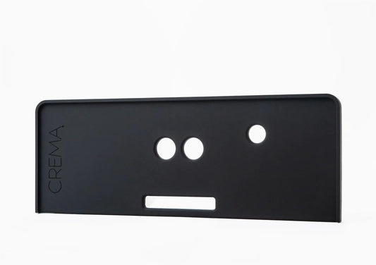 Crema Coffee Products Tamping Mat for Dual Boiler | Non-Slip Silicone Protection for Countertops & Portafilters | Precision Fit with Drip Tray & Vent Holes |Easy to Clean, Durable Espresso Tamping Pad