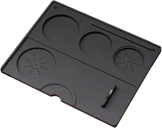 Coffee Tamper Mat Silicone Corner Tamping Mat (Pro)