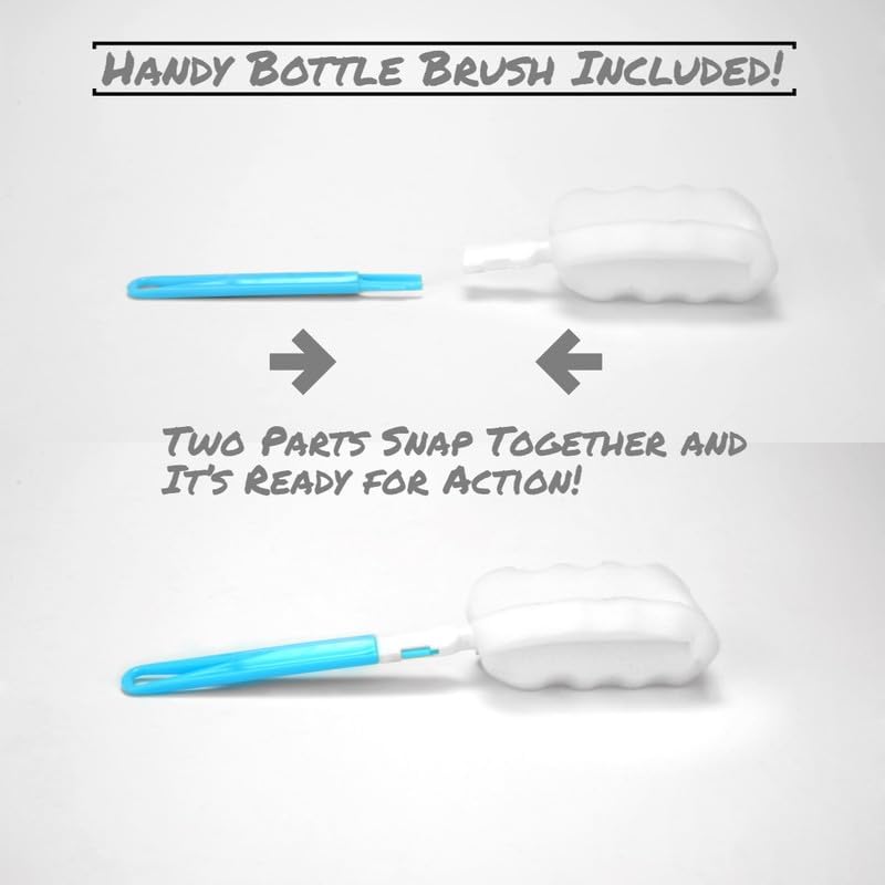 AquaFrut 32 OZ Fruit Infuser Water Bottle BPA-Free Fruit Infusion Sports Bottle - Flip Top Lid w Drinking Spout, Leak Proof, Made of Durable Tritan. Free Recipe eBook! (Black)