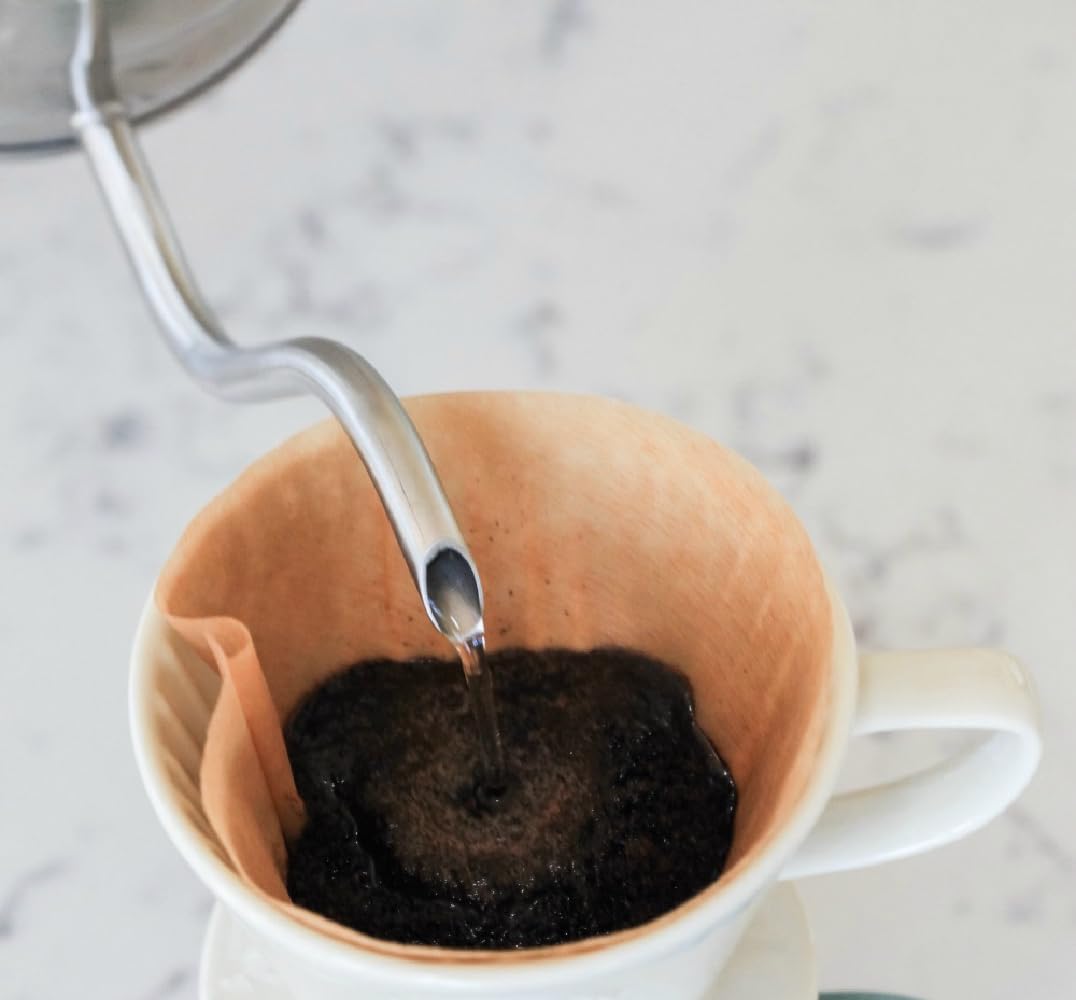 Dachshund Ceramic Coffee Pour Over or Dripper with Full Box of 40 Melitta Brown Size #2 Filters