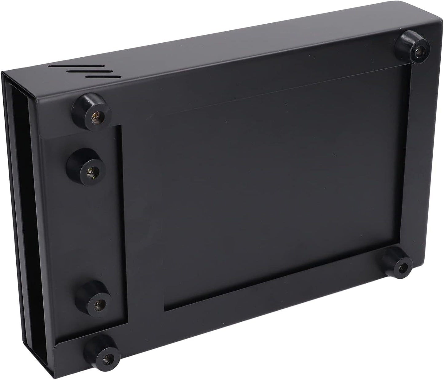 Coffee Knock Box Drawer Espresso Knock Box Drawer, Stainless Steel Coffee Residue Powder Box for Household Shop, Coffee Grounds Container Espresso Puck Knock Box (Black)