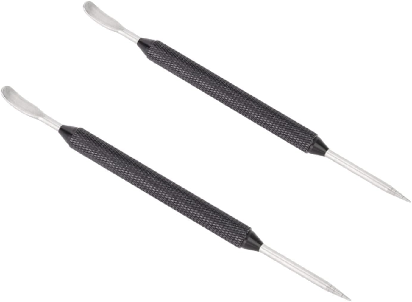 2PCS Latte Art Pen, Stainless Steel Latte Art Tools 2 Ends Coffee Art Pen Latte Pen Coffee Pull Needle Coffee Fancy Stitch Barista Tool Coffee Art Tools for Cappuccino Latte Espresso Decorating