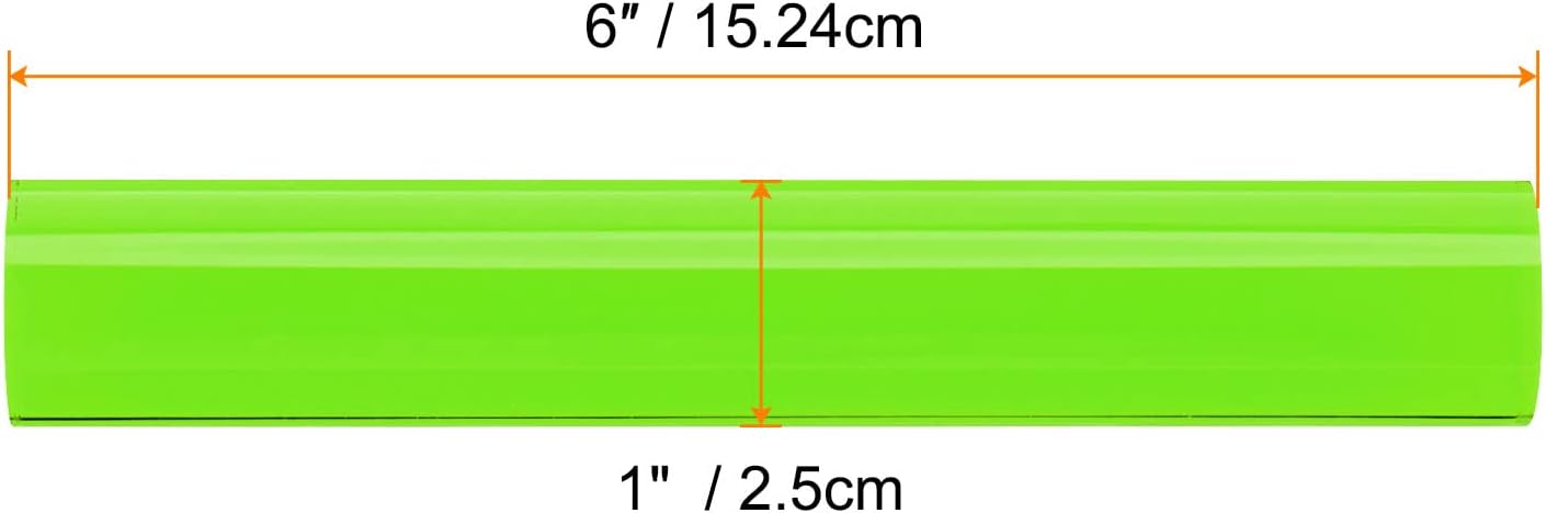 HARFINGTON Acrylic Clay Roller 6 Inch x 1 Inch Solid Non-Stick Plastic Round Tube Roller Polymer Clay Rod Fondant Rolling Pin for Shaping, Sculpting, Modeling DIY Crafts, Green