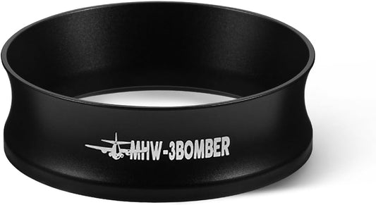 MHW-3BOMBER 58mm Espresso Dosing Funnel Magnetic Coffee Dosing Ring Portafilter Funnel Barista Tools Compatible with 58MM Portafilter DR5546B-OS