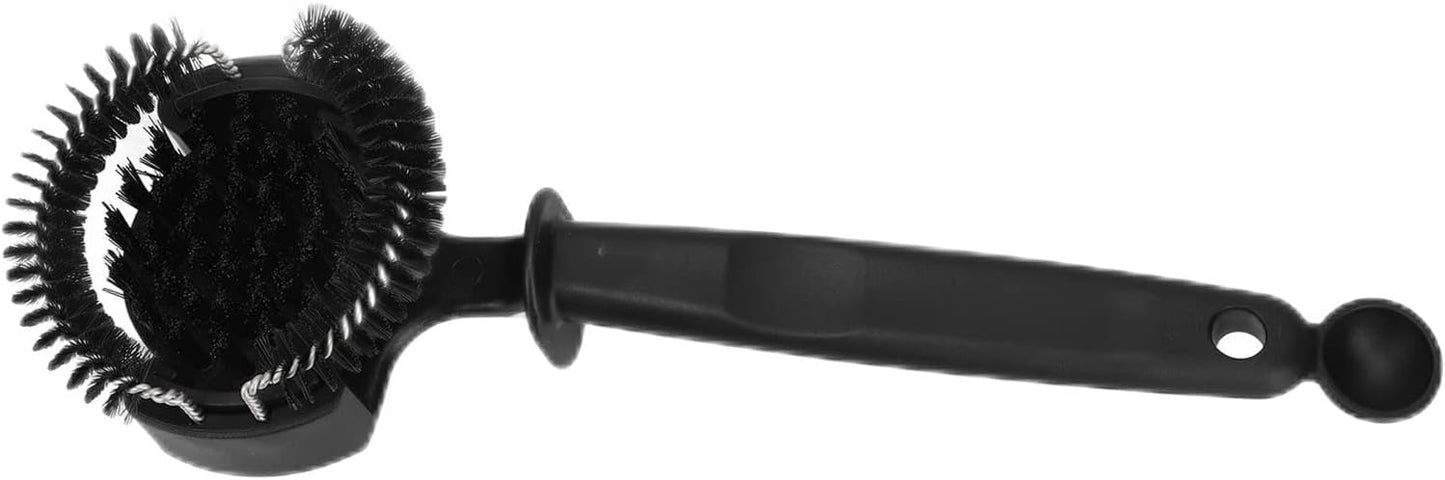 Atyhao Espresso Machine Brush, Coffee Machine Brush Cleaner Removable Coffee Maker Espresso Group Round Brushes Barista Grinder Tools (58MM)