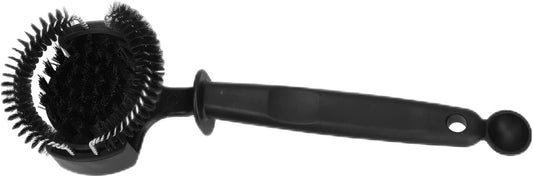 Atyhao Espresso Machine Brush, Coffee Machine Brush Cleaner Removable Coffee Maker Espresso Group Round Brushes Barista Grinder Tools (58MM)