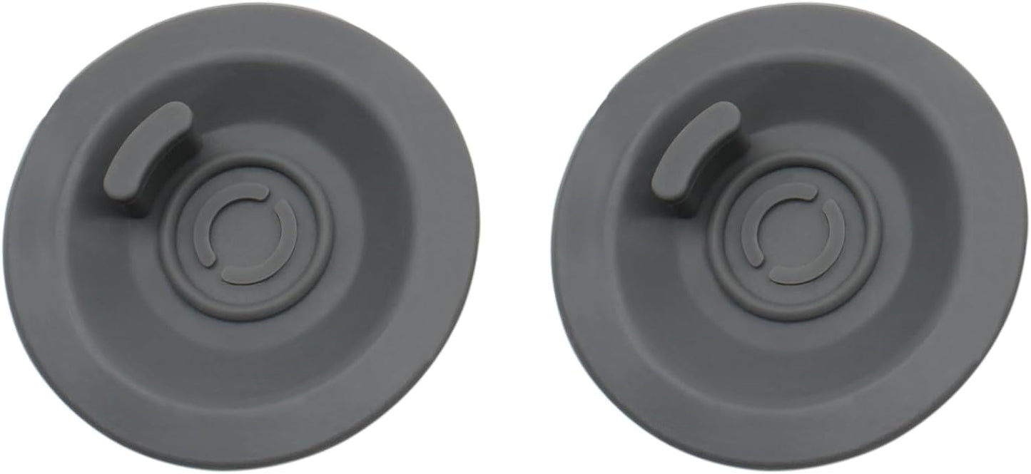 2PCS Espresso Backflush Disc 54mm Silicone Coffee Machine Accessories Grey Espresso Machine Cleaning Kit for Espresso Machine