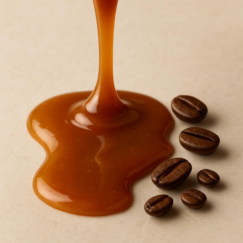 Caramel Flavored Whole Bean Coffee – 100% Arabica, Single Origin, Medium Roast, Naturally Sweetened, Velvety Smooth Flavor – by Coffea Flavor