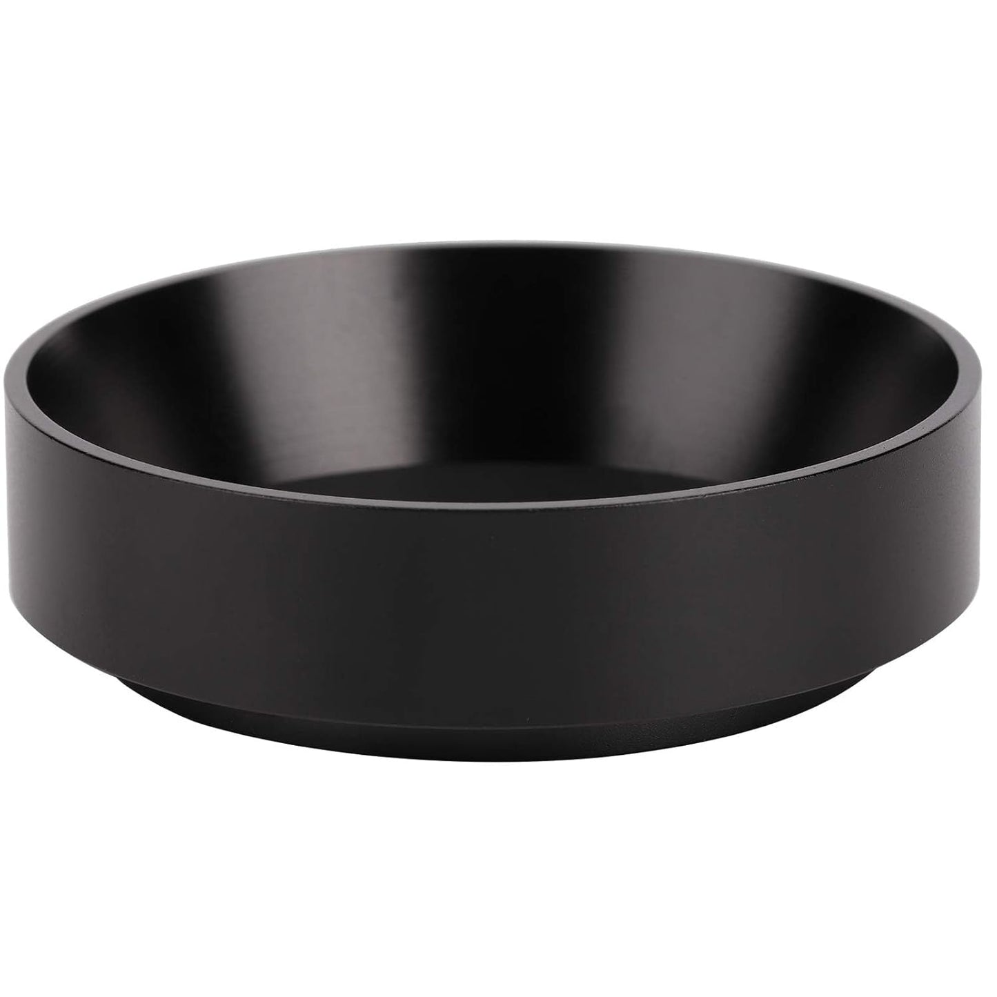 Dosing Rings Aluminum Coffee Powder Dosing Rings Funnel with Magnetic Replacement Coffee Maker Accessory Black(51MM)