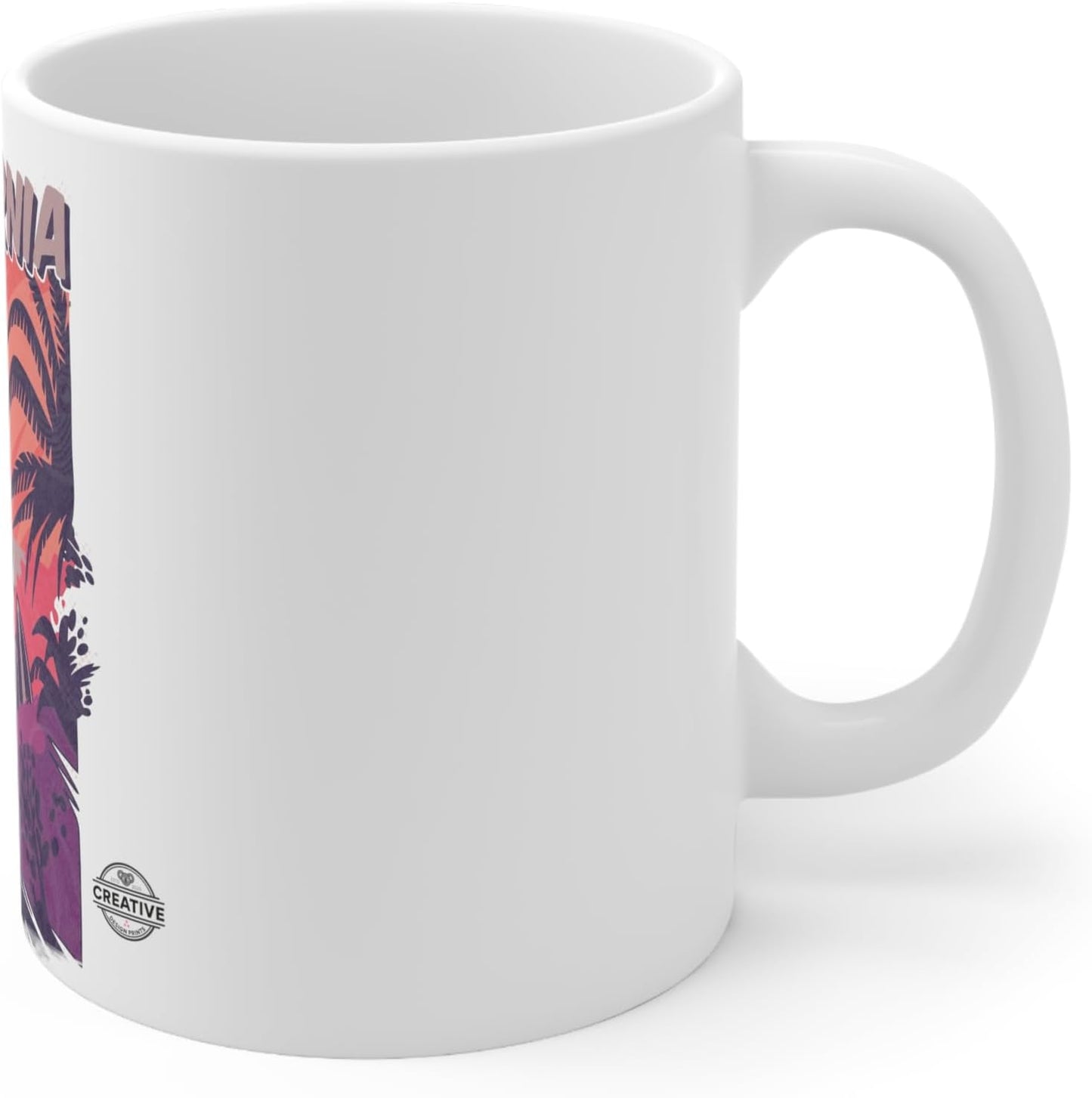 11 OZ Novelty Coffee Mugs - Christmas Gift (California Vibes Theme)