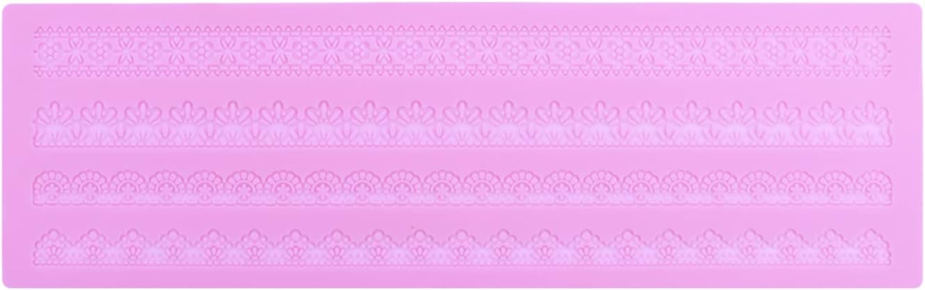 Embossing Lace Fondant Molds, Silicone Lace Mold for Cakes Decorating, Silicone Molds for cake lace Mat Craft Tools