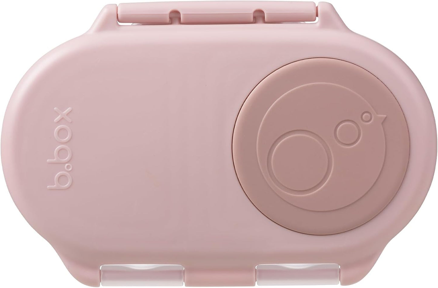 b.box Snack Containers for Kids, Toddler Snack Box Container, Reusable Small Bento Box for Lunch, School & Travel, Leak Proof, BPA free, Dishwasher Safe, Ages 4 months+ (Blush Crush, 12oz capacity)