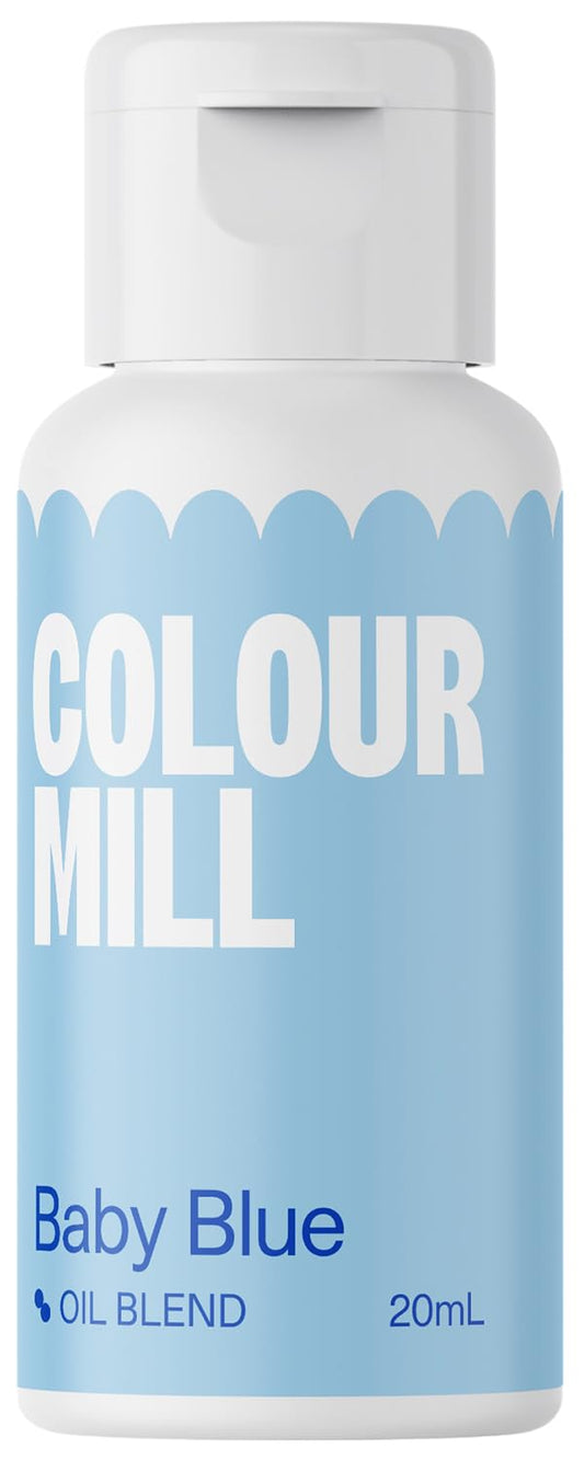 Colour Mill Oil-Based Food Coloring, 20 Milliliters Baby Blue