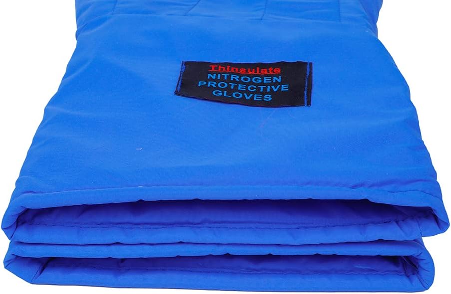 Cryogenic Gloves Low Temperature LN2 Liquid Nitrogen Protective Gloves Cold Storage Safety Frozen Gloves-