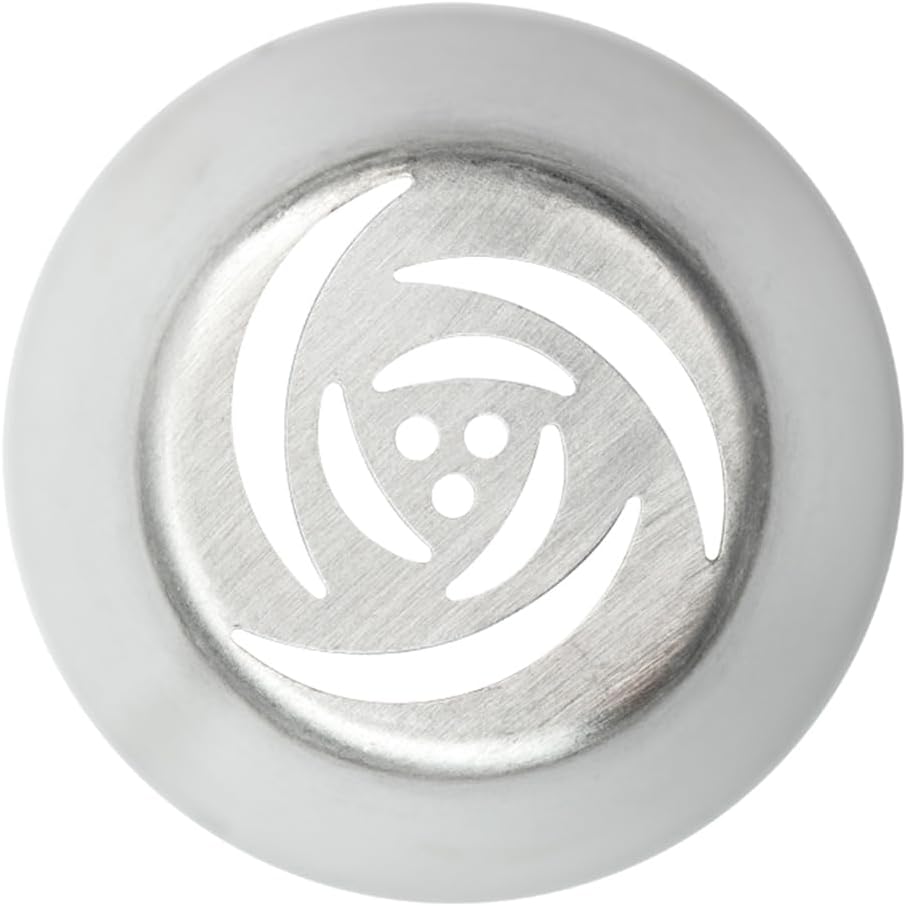 Restaurantware-Russian Piping Tip, 1 Rose Cake Decor Piping Tip - #8, Corrosion-Resistant, Purple Stainless Steel Decorating Tip For Frosting, Dishwashable, Decorate Cupcakes, Cakes, or Cookies