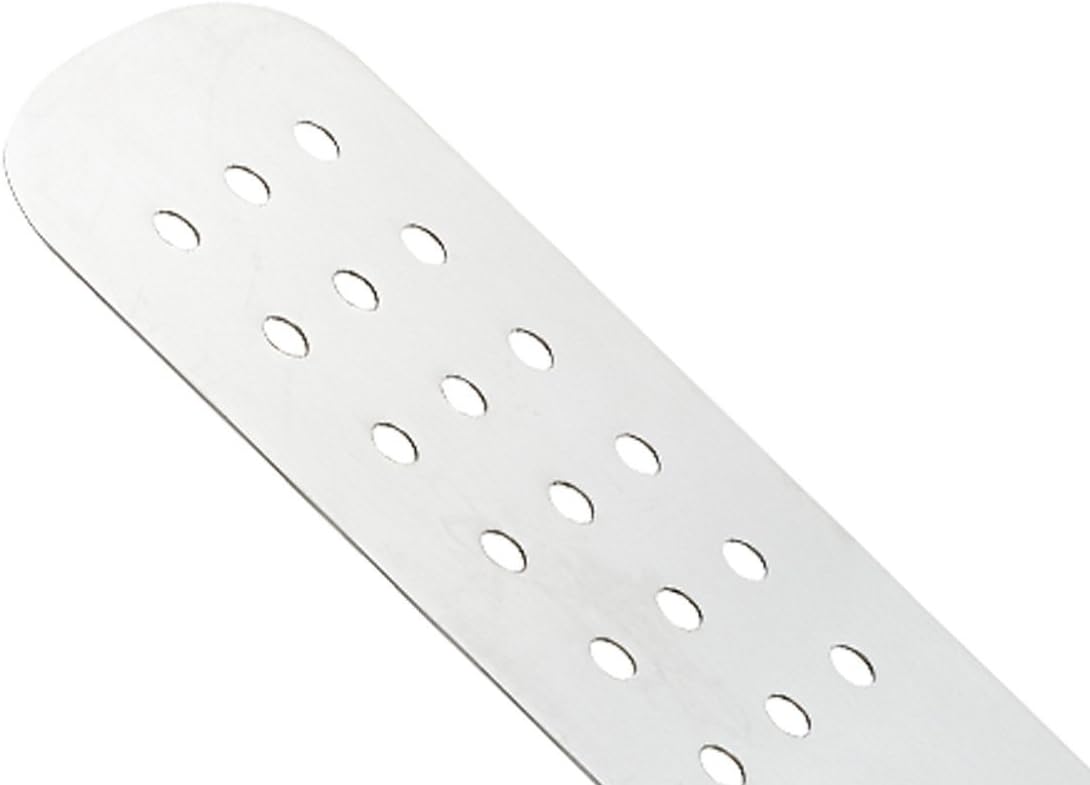 Mercer Culinary Millennia Perforated Turner, 8 Inch x 3 Inch Blade, Yellow Handle