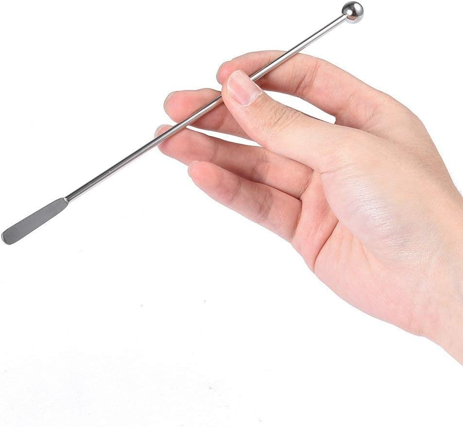 5 pcs Stainless Steel Coffee Beverage Stir Sticks Cocktail Stirrers Drink Swizzle Stick 7.4" Swizzle Stick Picks Tools