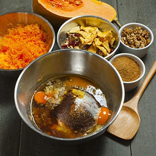 Tiger Chef Mixing Bowls Stainless Steel 13, 16 & 20 Quart Multi-Purpose Commercial Large, Set of 3