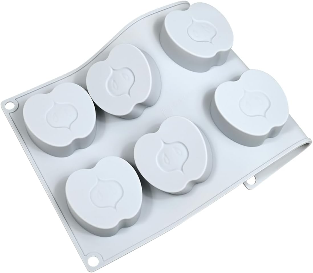 mostsom Appple Shaped Mousse Silicone Molds Chocolate Cake Mould Dessert Baking Form Cake Decorating Tools (G_ Appple)