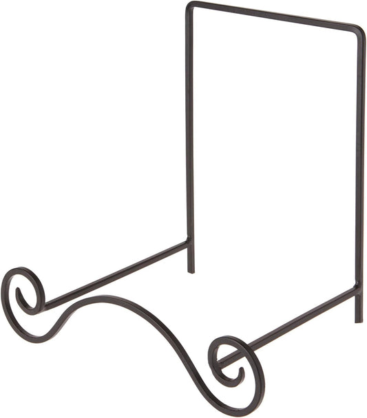 Bard's Wrought Iron Bowl or Deep Platter Stand, 9.375" H x 10.25" W x 7.625" D (For 12" - 16" Bowls or Deep Platters)