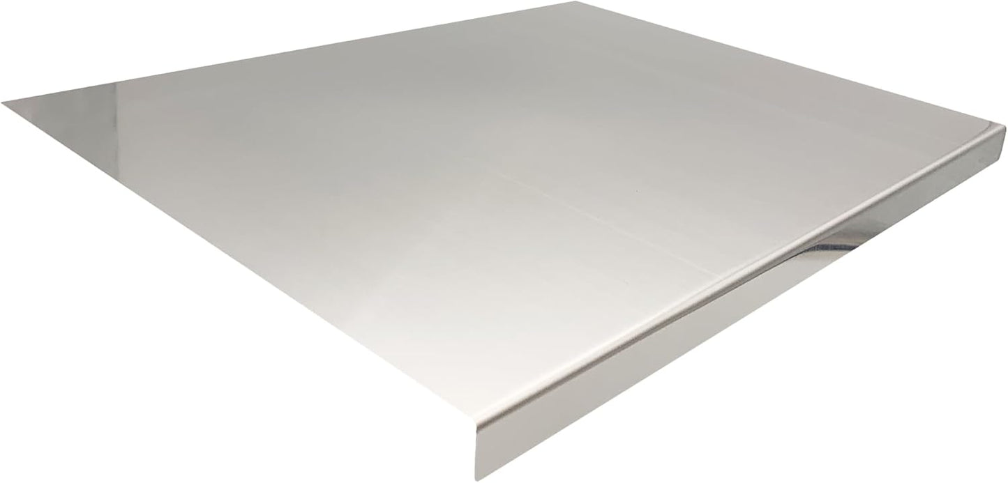 Stainless Steel Cutting Boards for Kitchen,Baking Board,Pastry Board,kneading Panel - Suitable for Cutting Vegetables, Fruits, Meat,bread - Easy To Clean and Store (50x50cm/19.6x19.6in)