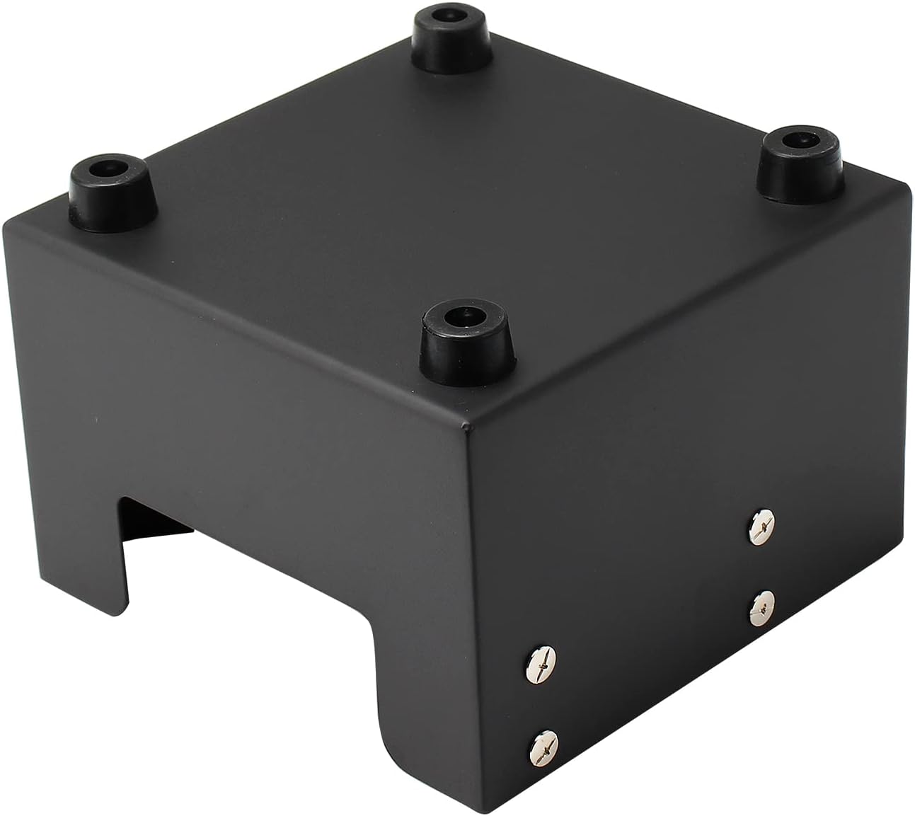 Espresso Knock Box, Stainless Steel Coffee Grind Knock Box Ground Waste Bin Container with Rubber Knocking Bar for Coffee Maker Machine