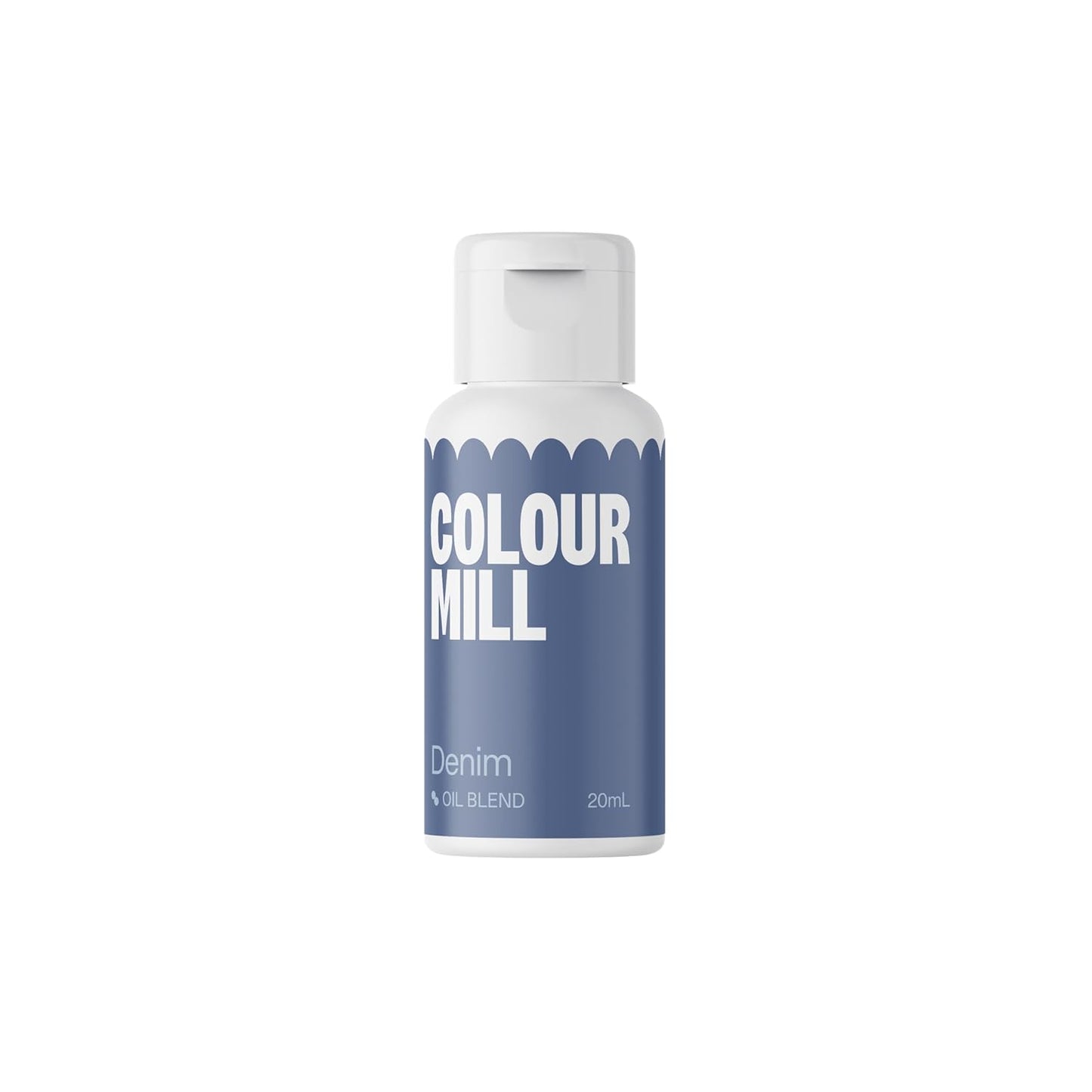 Colour Mill Oil-Based Food Coloring, 20 Milliliters Denim (0.68 Fl Oz)