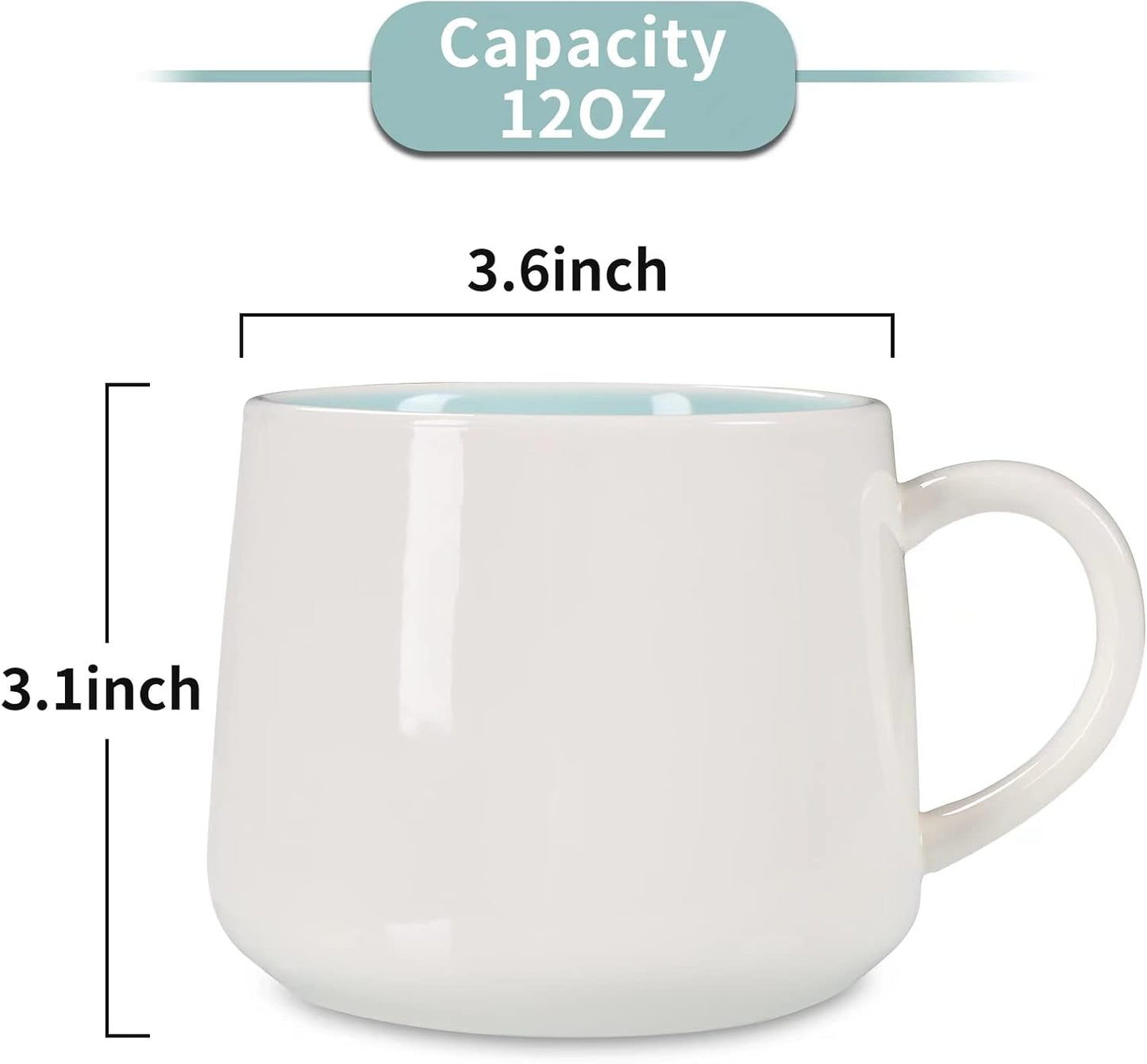 Dinosaur Ceramic Cup Hidden 3D Animal Inside Mug,12 oz Cute Cartoon Handmade Figurine Mugs,Christmas Birthday Surprise for Friends Family or Kids (Dinosaur)